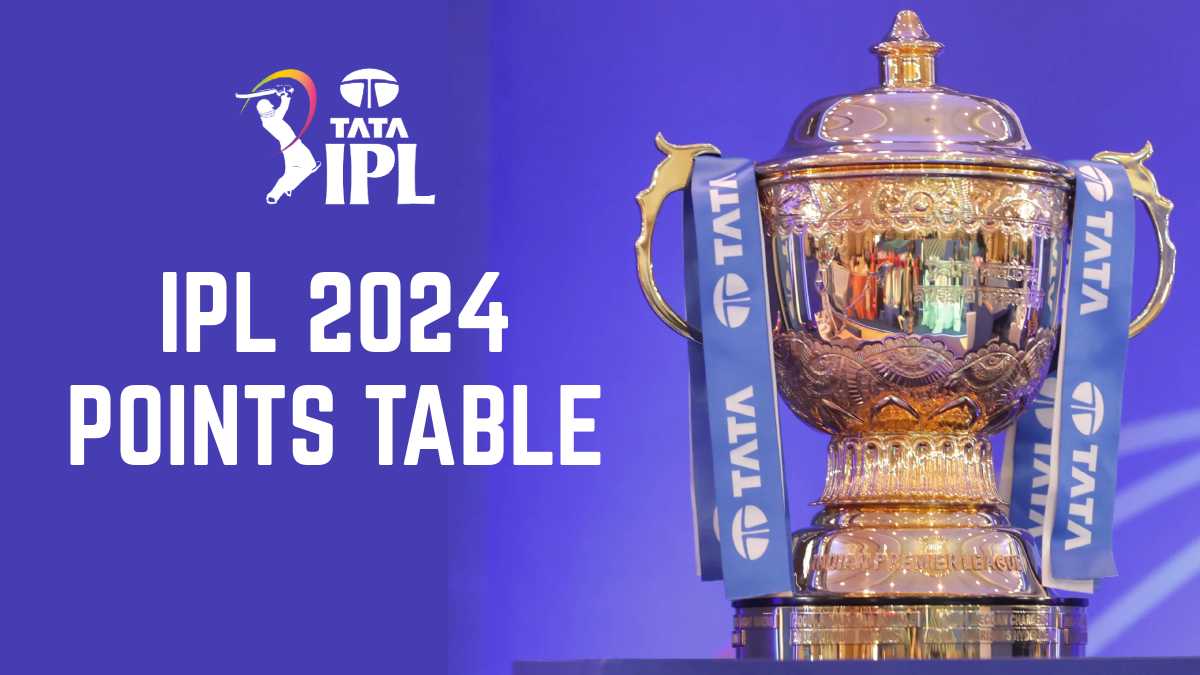 IPL 2024 Points Table Indian Premier League 2024 Team Standings with